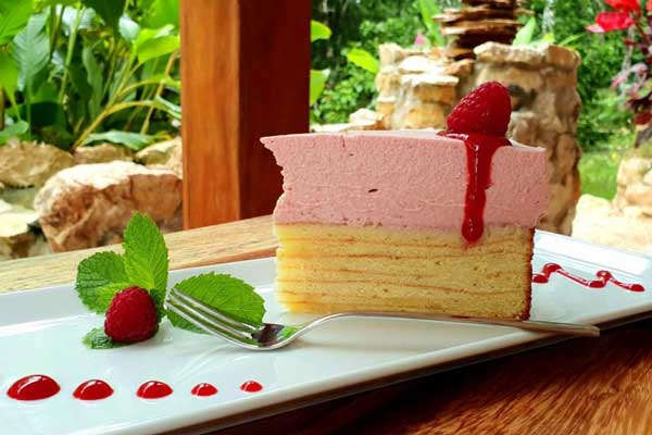 delicious self baked cake